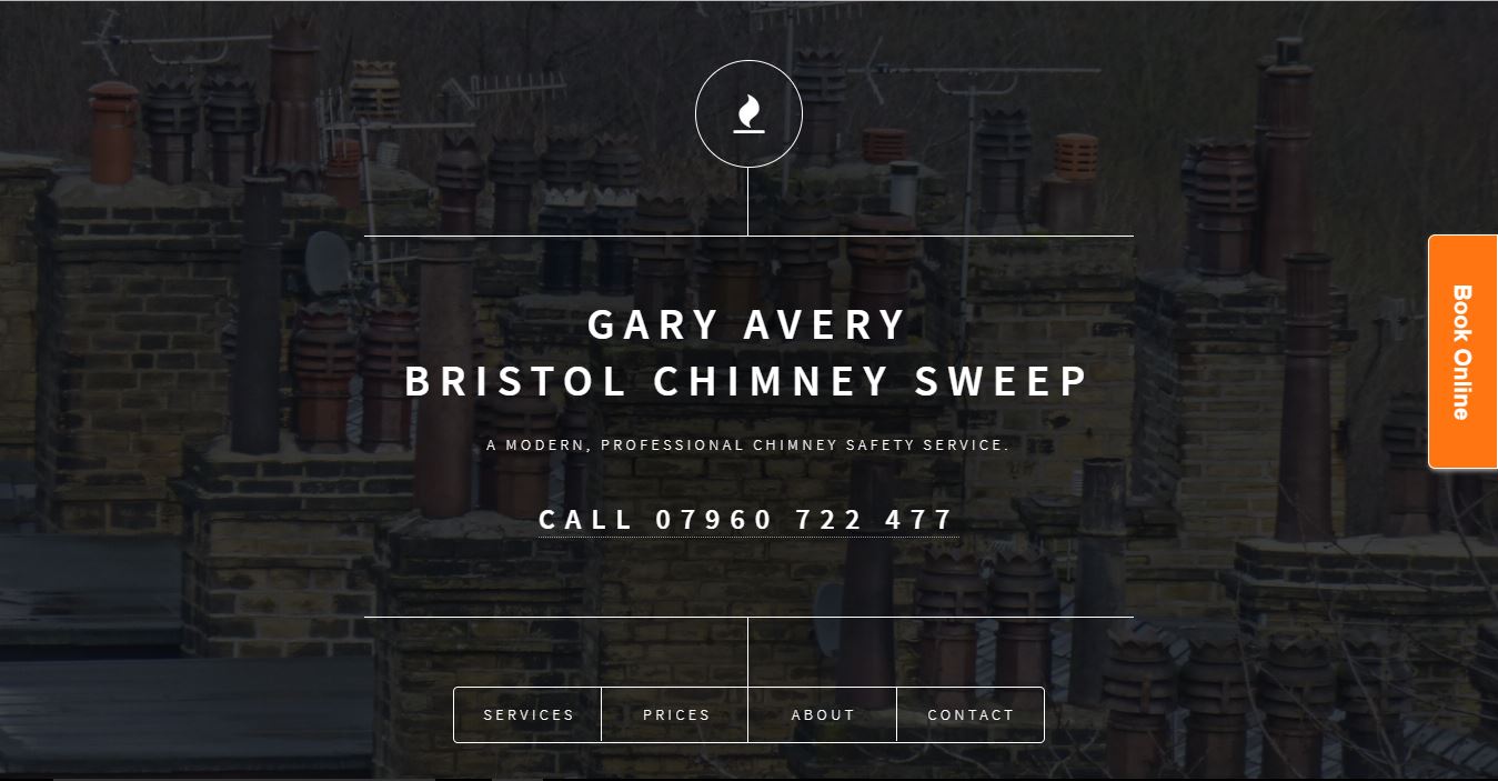 Chimney sweeping work carried out by Gary Avery in Bristol